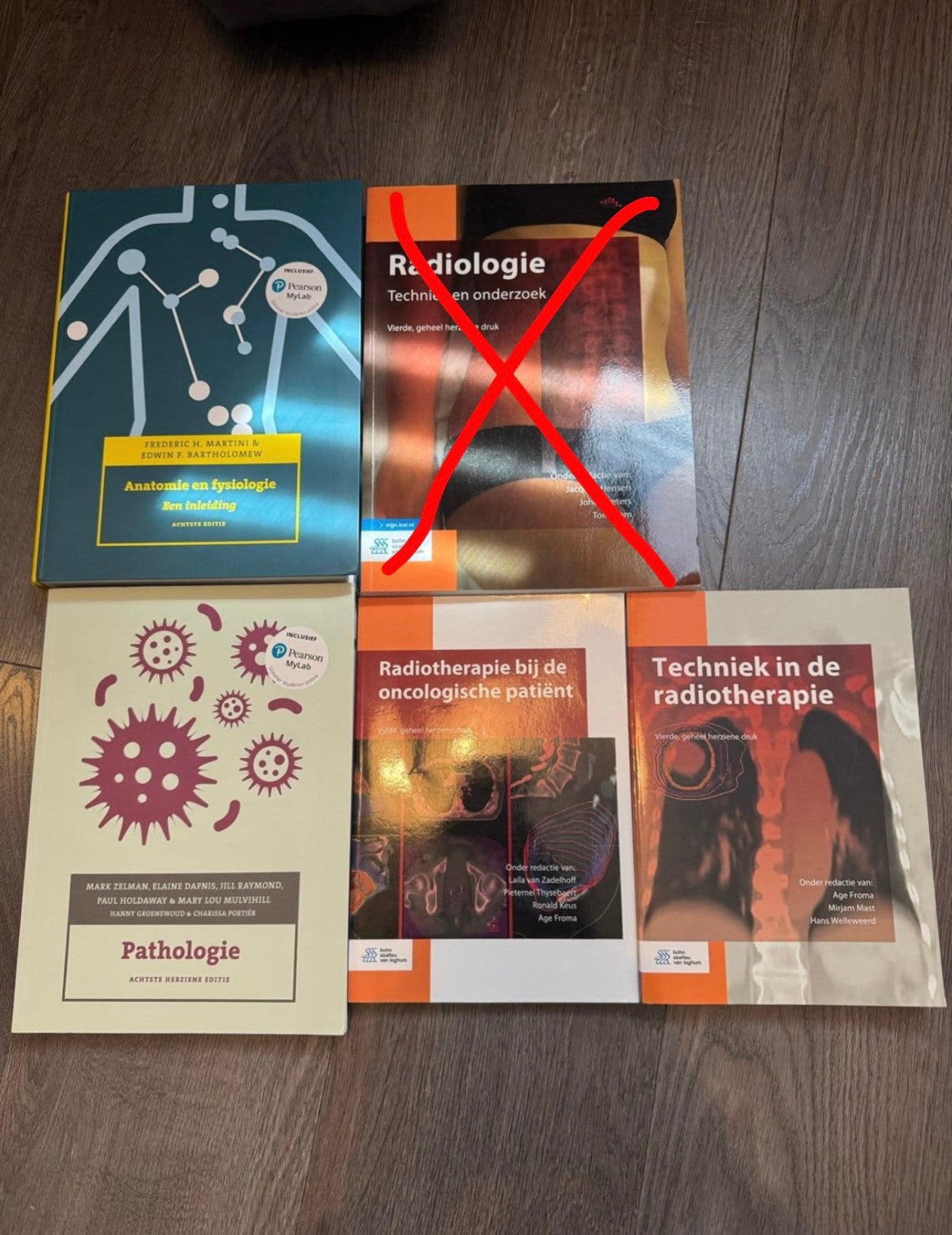 MBRT boeken: Radiologie, Pathologie, Anatomie, Radiotherapie, Ophalen of Verzenden, Beta, Zo goed als nieuw, HBO
