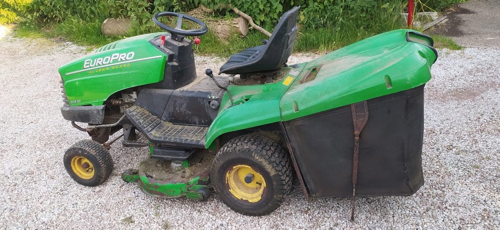 Zitmaaier EuroPro by John Deere, Tuin en Terras, Grasmaaiers, Ophalen, Cirkelmaaier, Gebruikt, Benzine-grasmaaier