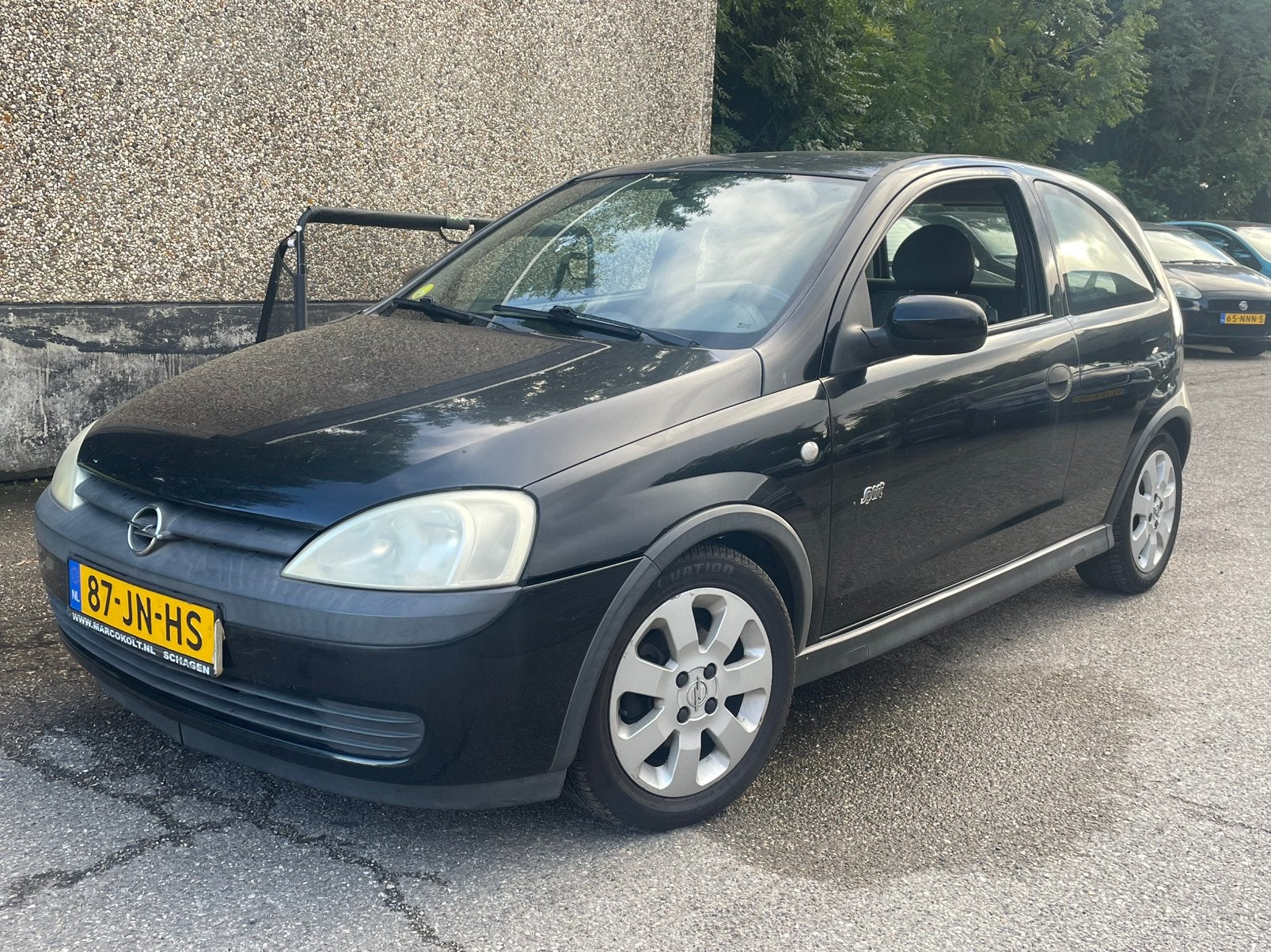 Opel Corsa 1.4 I 16V SPORT 3D Zwart / GOED RIJDEND / APK ***, Voorwielaandrijving, 450 kg, 40 €/maand, 4 cilinders