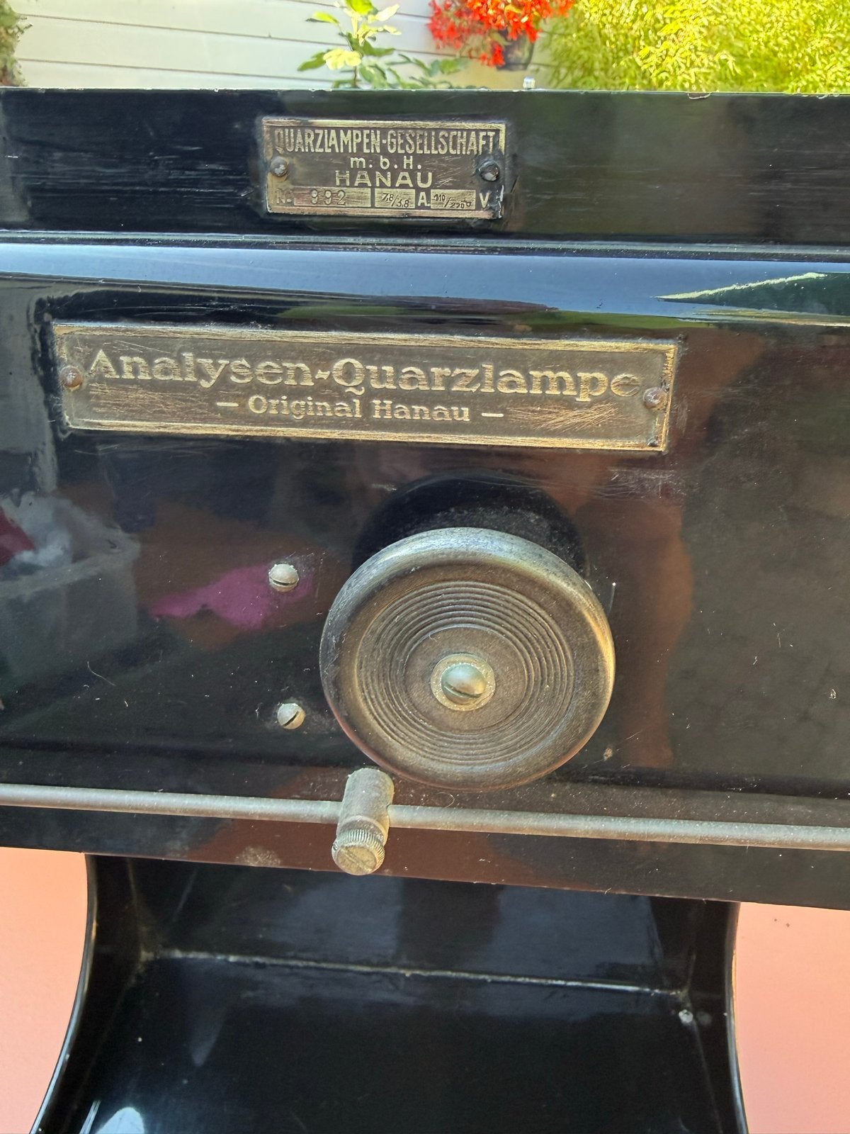 Antieke Analysen-Quarzlampe - Original Hanau, Antiek en Kunst, Ophalen