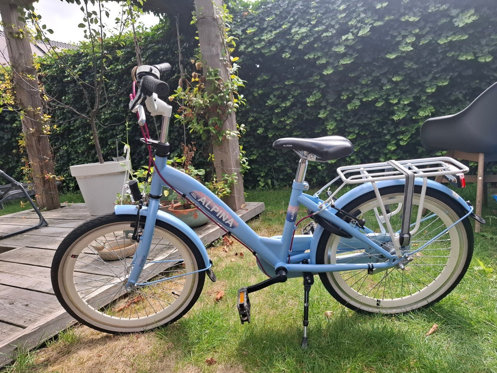 Alpina meisjesfiets (20 inch), Ophalen of Verzenden, Gebruikt, 20 inch, Handrem