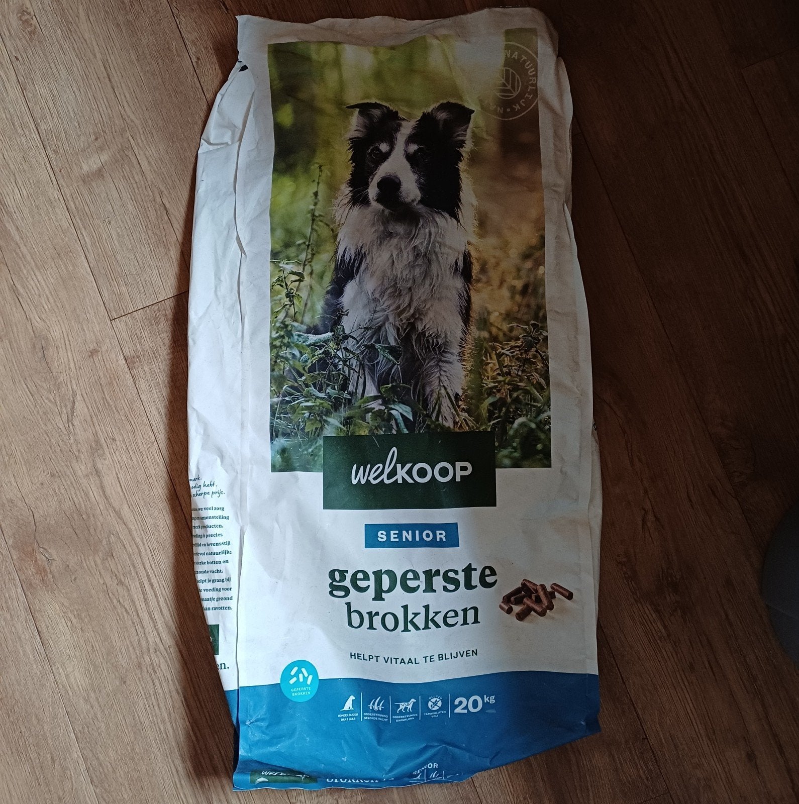 Hondenbrokken Weloop, Ophalen, Hond