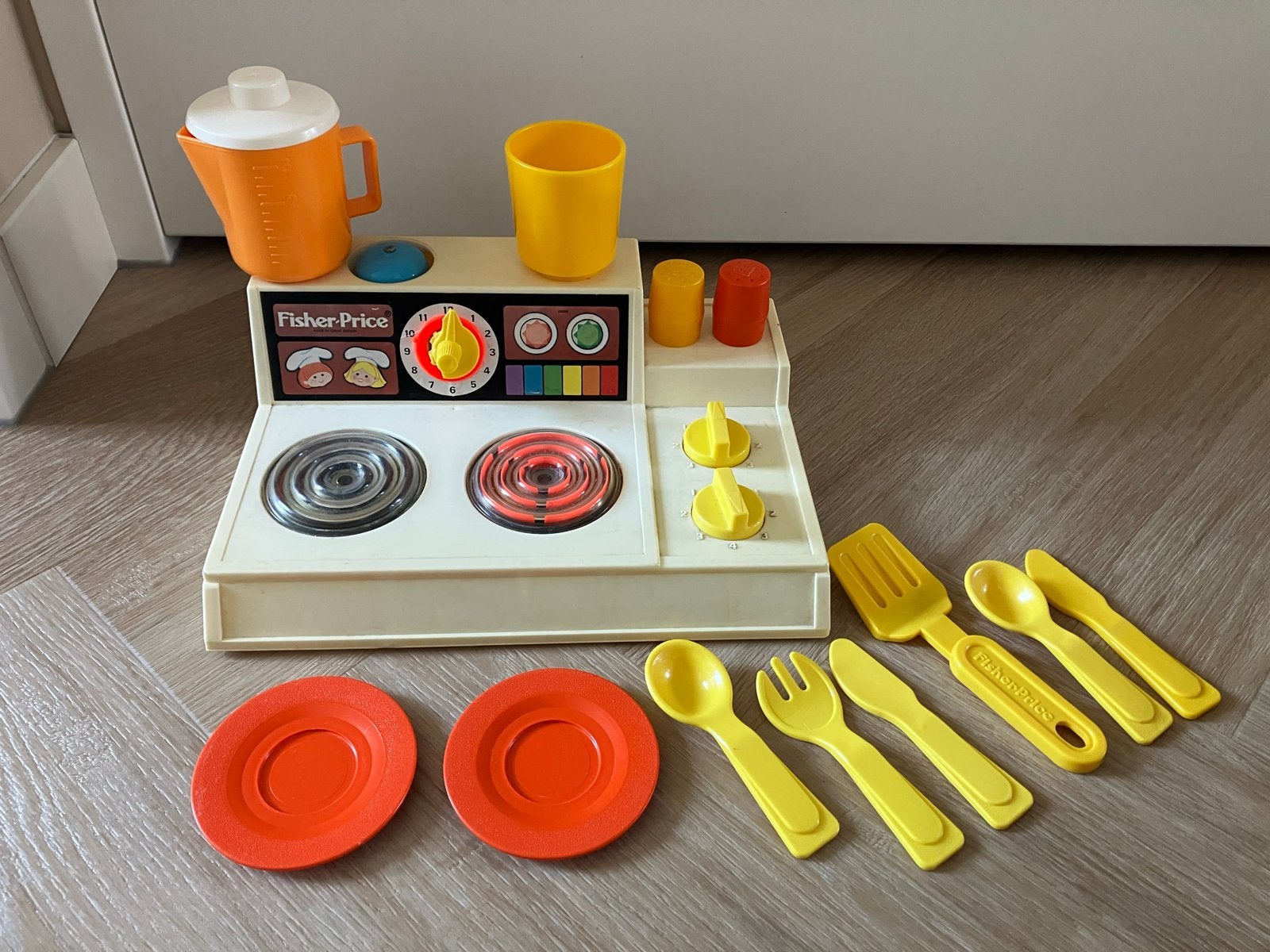 Vintage Fisher-Price Magic Burner Stove Retro speelgoed, Ophalen of Verzenden, Gebruikt, Jongen of Meisje