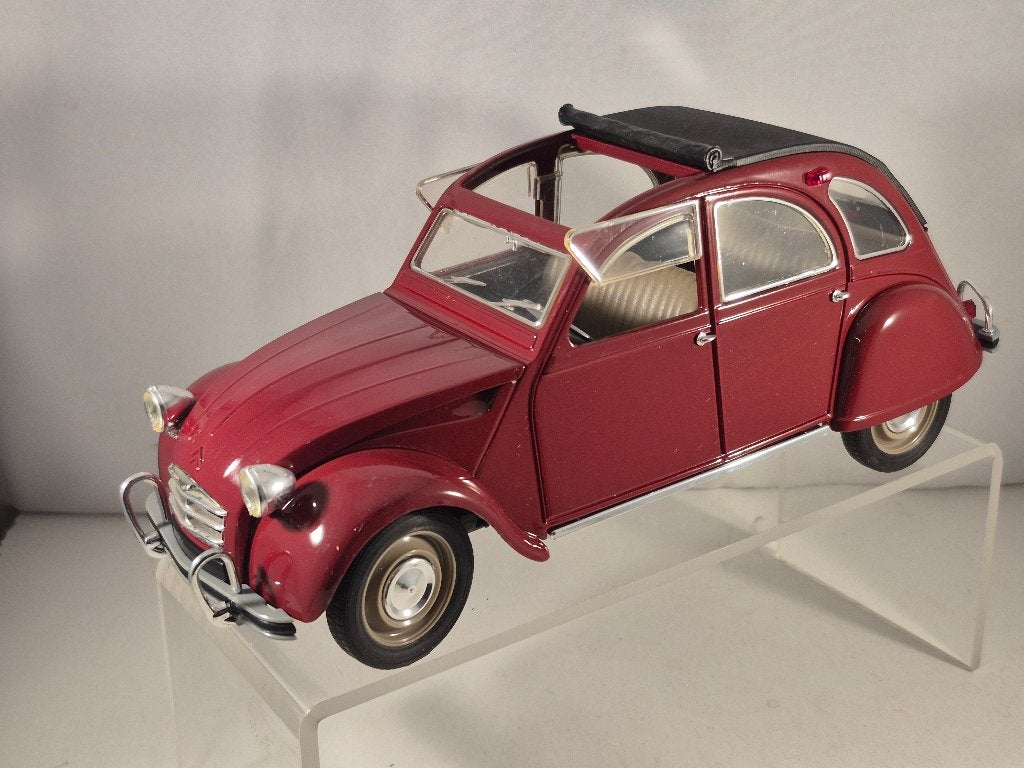 Solido Citroën 2CV 1966 - Schaal 1:18, Ophalen of Verzenden, Zo goed als nieuw, Auto, Solido