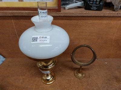 Olielamp met cardanische ophanging, Niet ingevuld, Gebruikt, Niet ingevuld, Niet ingevuld