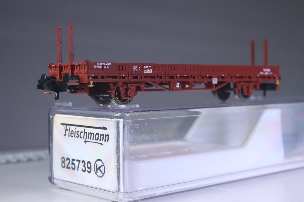 Goederenwagen type Ks, bruin, SNCB, Gelijkstroom, Fleischmann, Ophalen of Verzenden, Nieuw