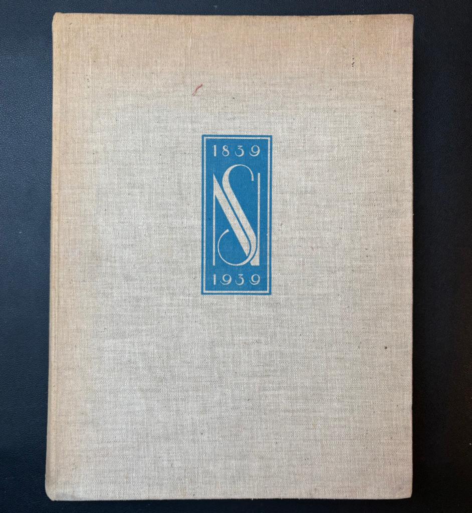 100 jaar spoorwegen in Nederland 1839-1939 (1939), Ophalen of Verzenden, Gebruikt, Trein, Boek of Tijdschrift