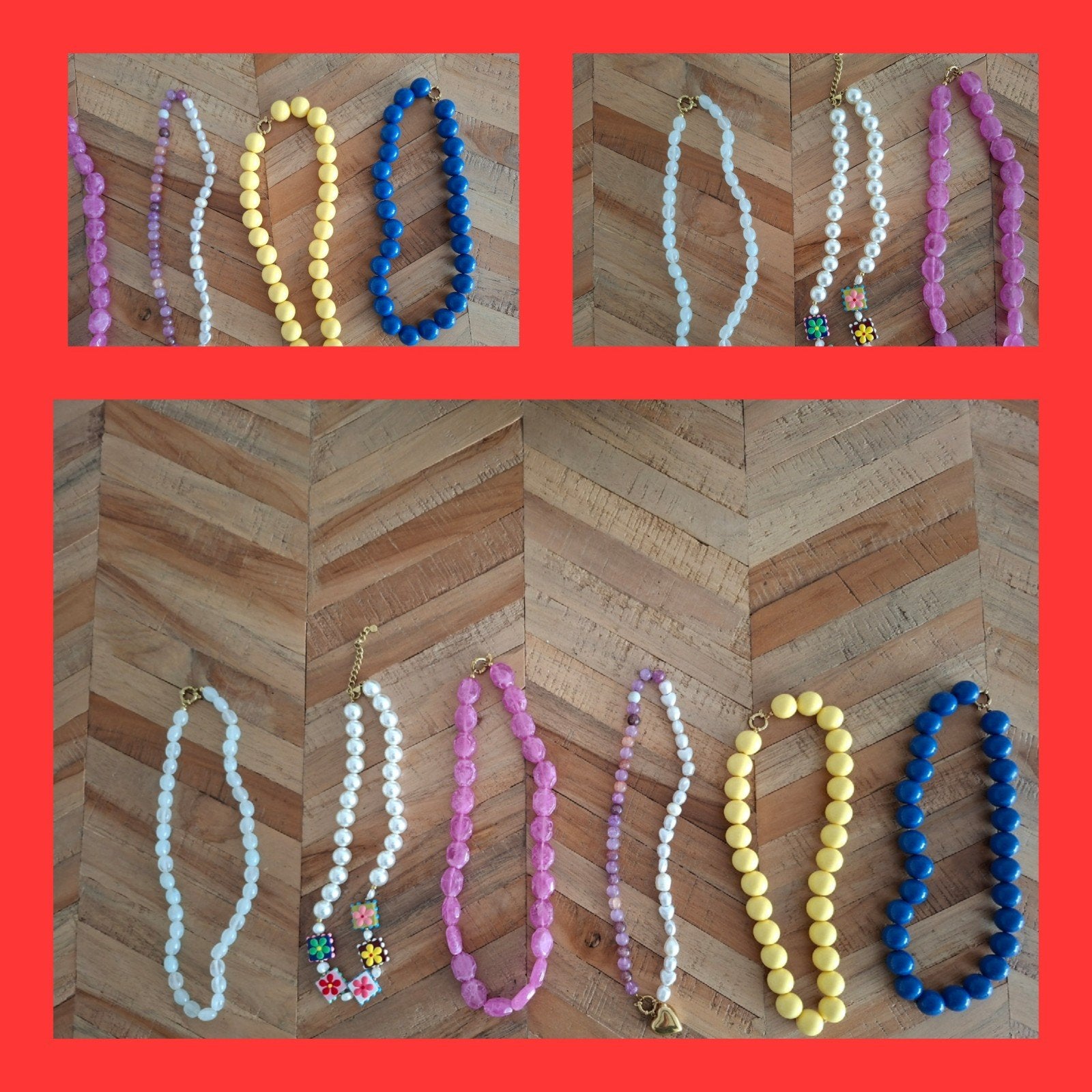 My jewellery kettingen, Sieraden, Tassen en Uiterlijk, Kettingen, Ophalen of Verzenden, Zo goed als nieuw, Overige materialen