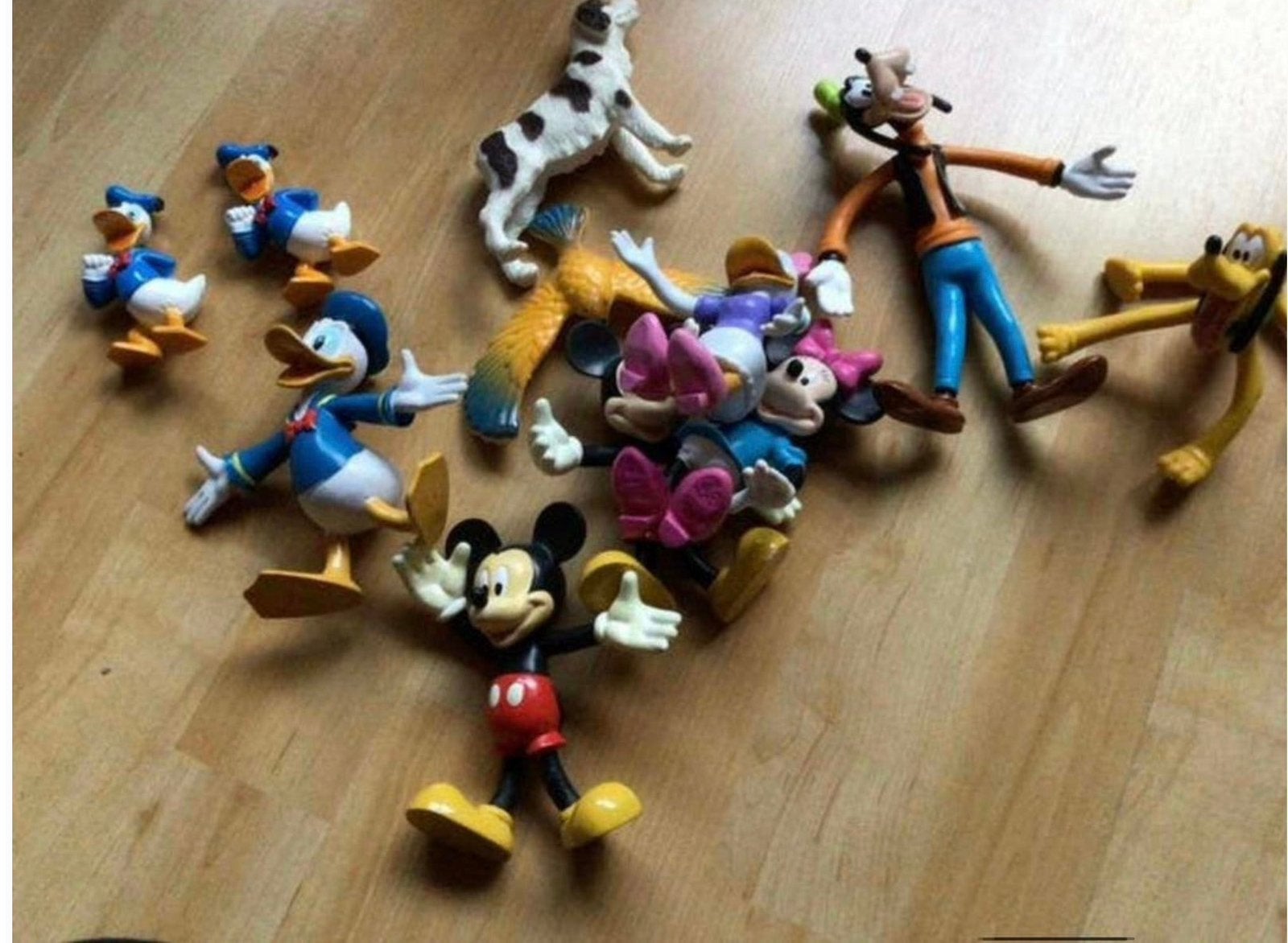 Grote en kleinere Walt Disney poppen 🌸 8 stuks, Ophalen of Verzenden, Zo goed als nieuw