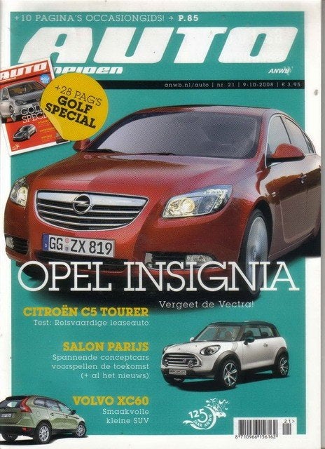 Autokampioen 21 2008: Volkswagen Golf - Opel Insignia - Audi, Ophalen of Verzenden, Gelezen, Algemeen