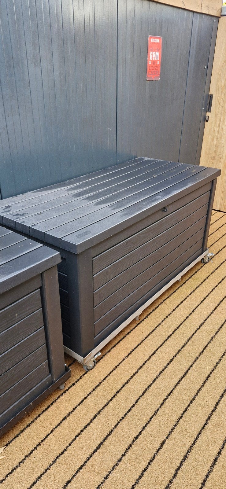 Keter Tuinkast/Opbergbox met wielen - Zo goed als nieuw, Ophalen, Zo goed als nieuw, Kunststof, Overige typen