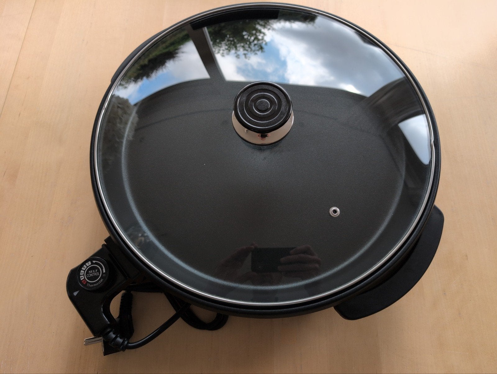 GSC Evolution Pizzapan - Paella pan 40cm - Elektrische Pan, Ophalen, Zo goed als nieuw