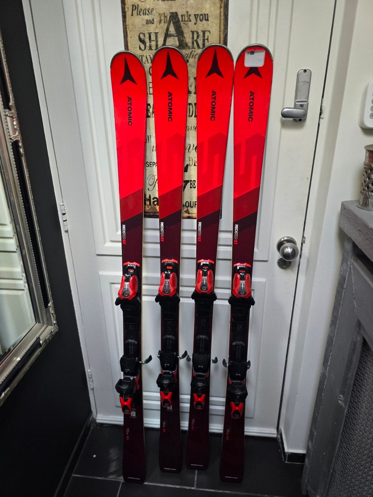 25/26 163cm ATOMIC REDSTER S7 SL  GEVORDERDEN, 160 tot 180 cm, Ophalen of Verzenden, Zo goed als nieuw, Carve