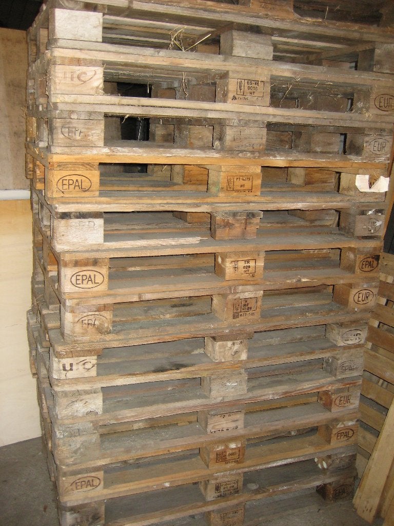 euro pallets, Ophalen, Gebruikt, 100 cm of meer, 60 cm of meer