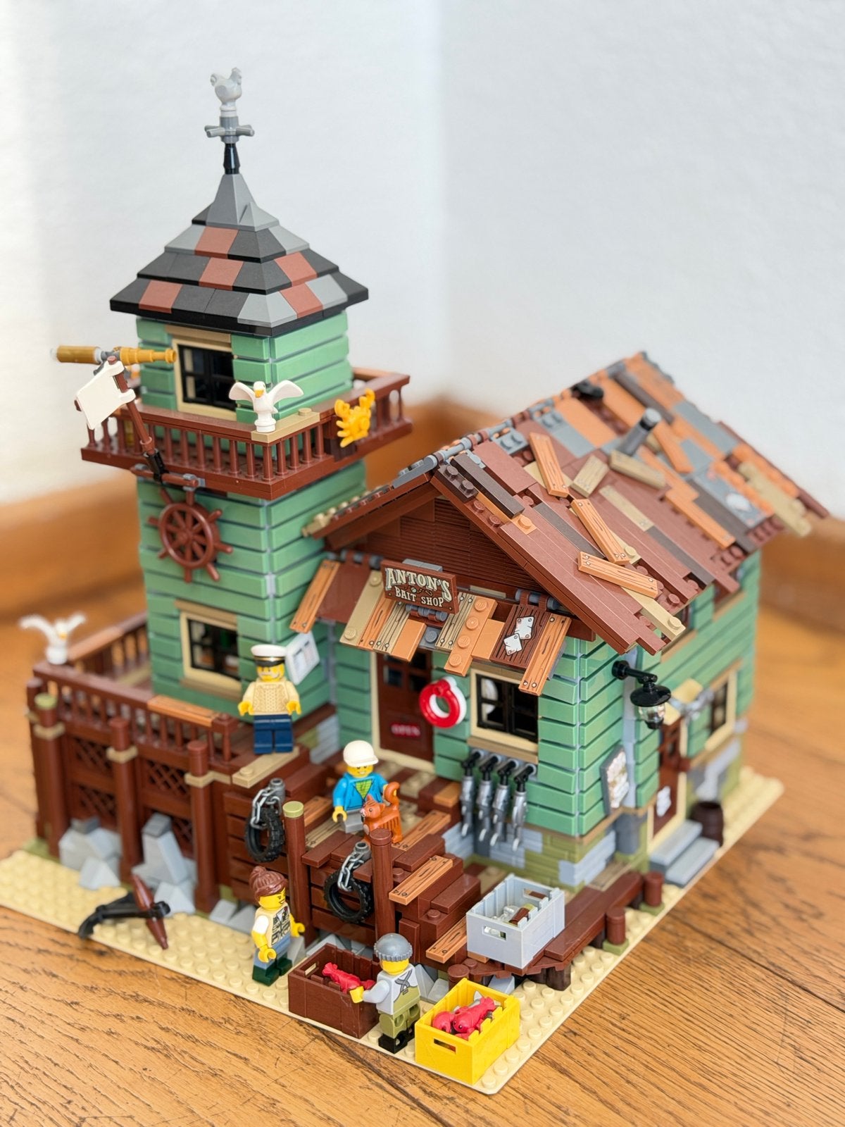 Lego Oude Viswinkel , Old fishing store 21310, Ophalen, Lego, Compleet, Complete set