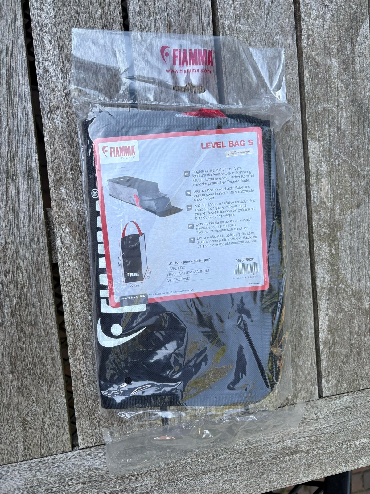 Fiamma Level Bag S - Opbergtas voor caravan levelers, Ophalen of Verzenden, Nieuw