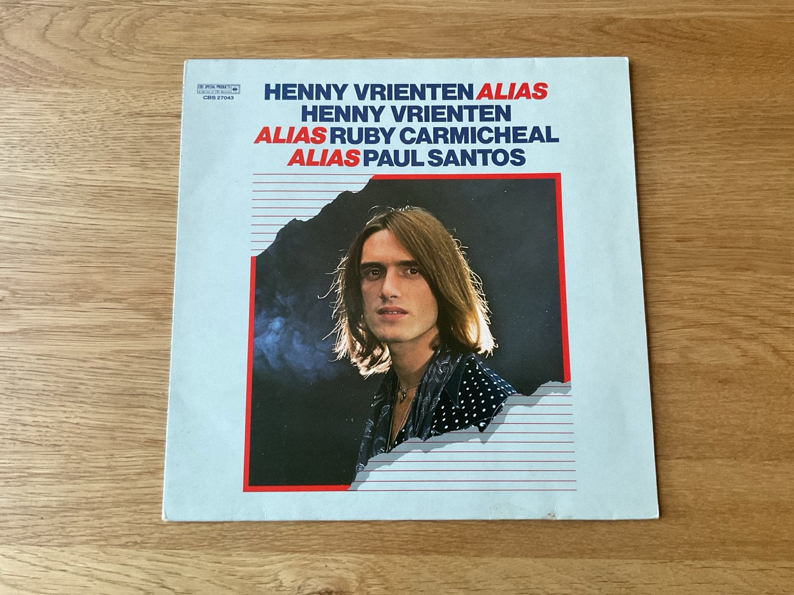 Henny Vrienten Alias - Henny Vrienten LP (1982), LP, Gebruikt, 10 inch, Pop