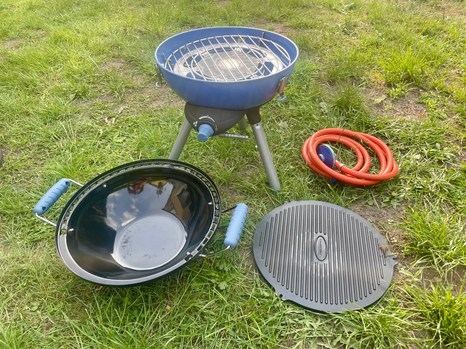 Campingaz party grill 400, Tuin en Terras, Gasbarbecues, Ophalen, Gebruikt