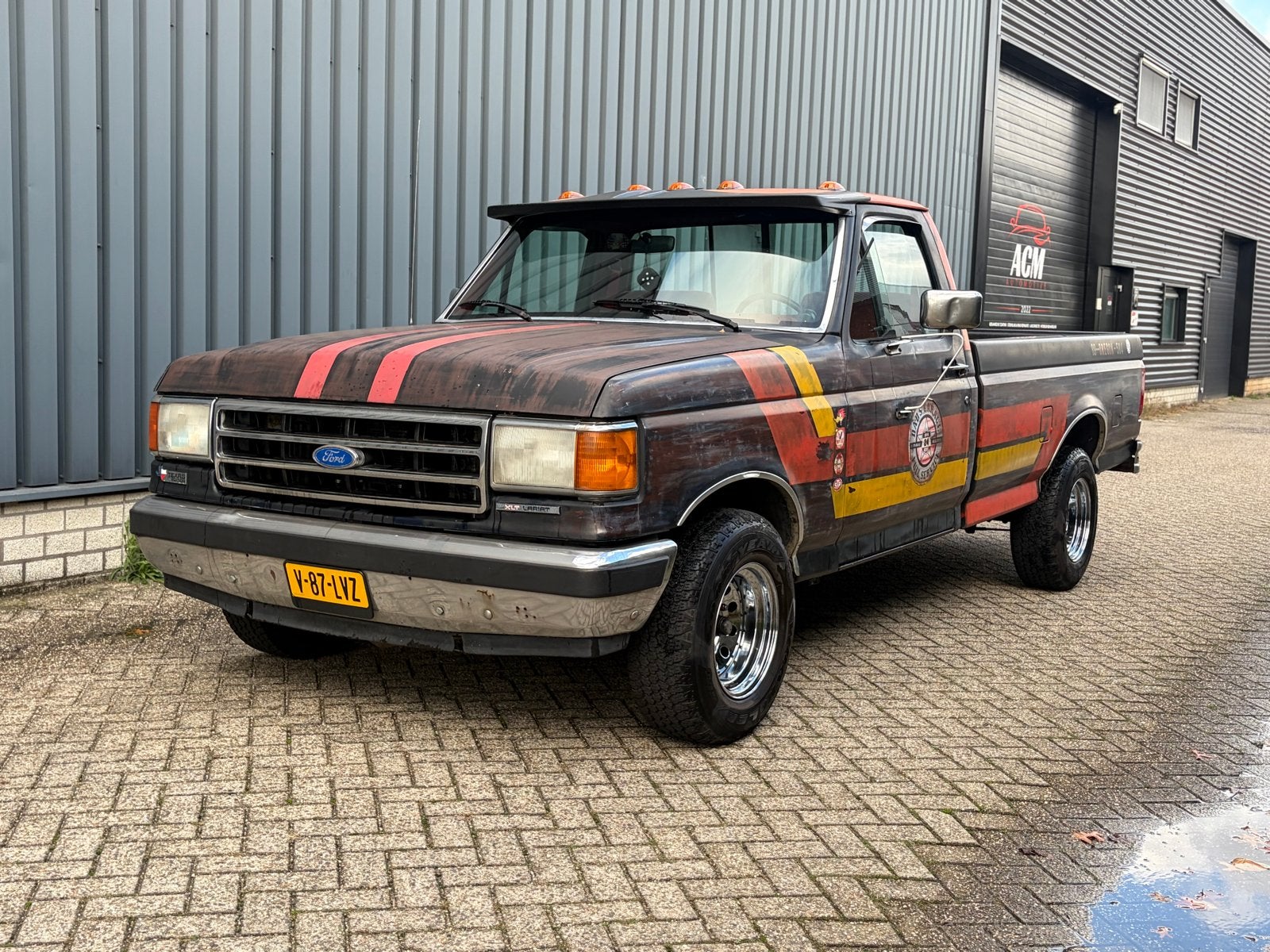 Ford 1989 Zwart, Auto's, Automaat, Achterwielaandrijving, 5000 cc, Zwart