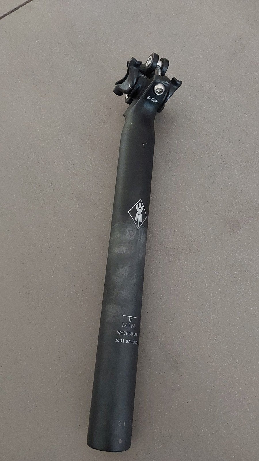 Idworx zadelpen  Ø31.6/L300 - Zo goed als nieuw, Elektrische fiets, Overige typen, Ophalen of Verzenden, Zo goed als nieuw