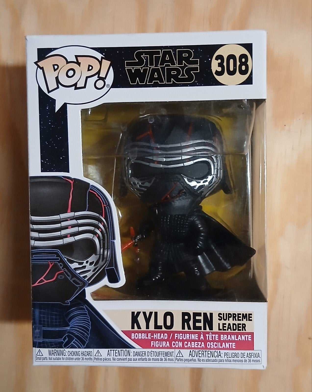 308 Kylo Ren Supreme Leader Star Wars Funko Pop, Verzenden, Zo goed als nieuw