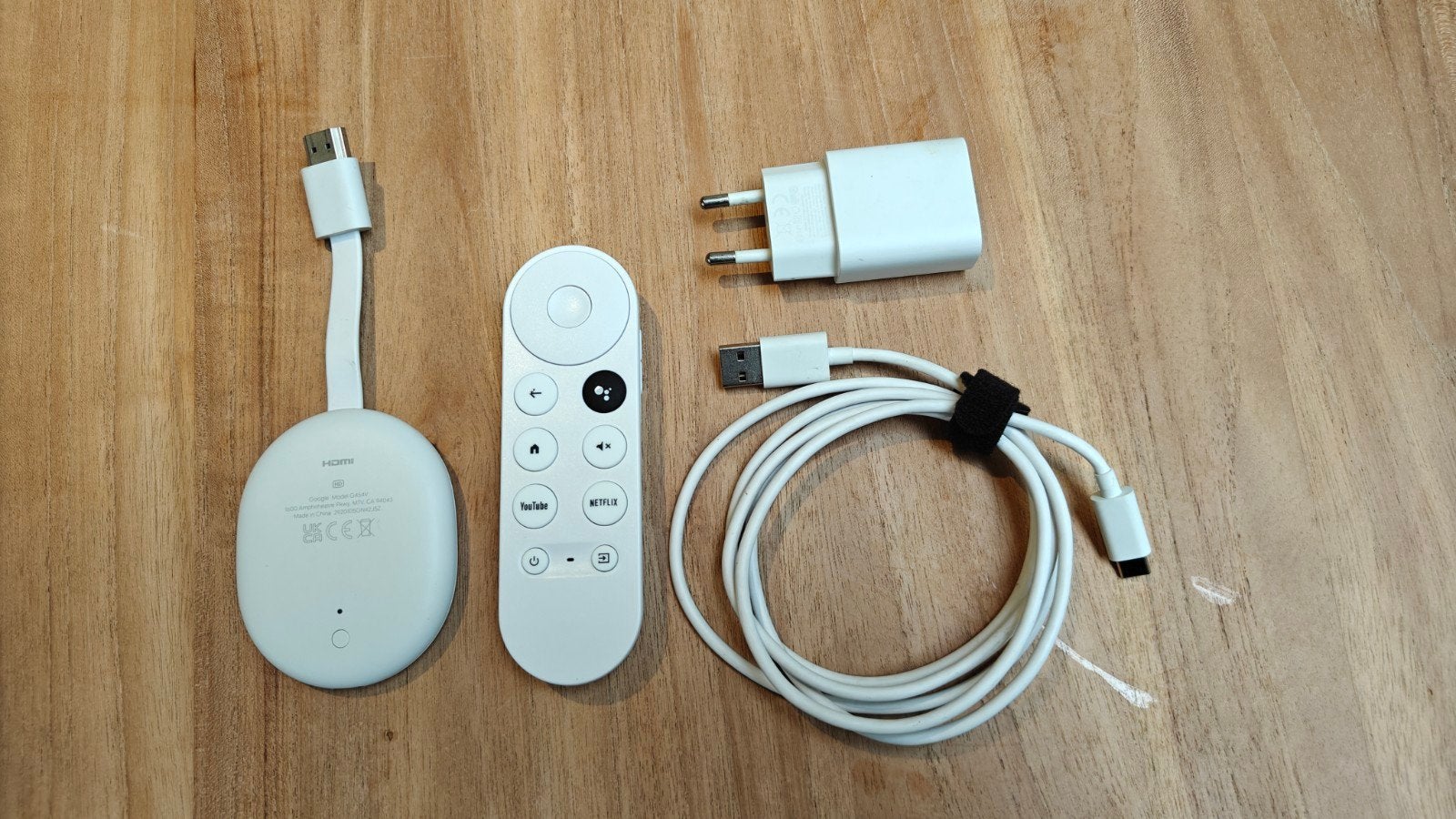 Google Chromecast HD met Google TV, Ophalen of Verzenden, Zo goed als nieuw