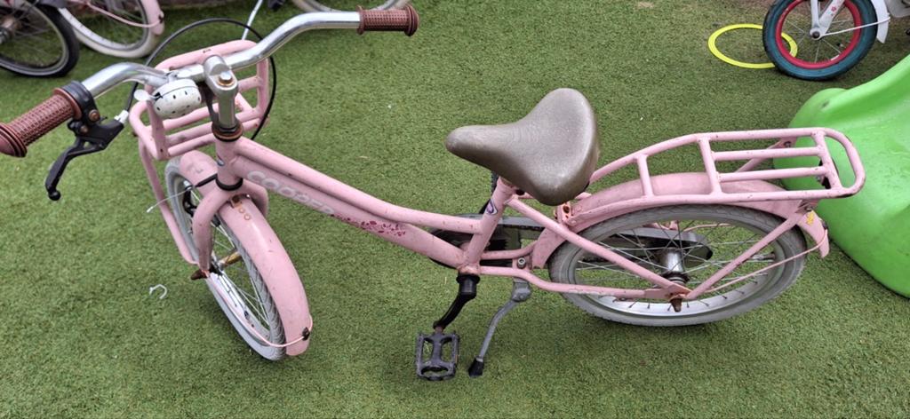 Meisjesfiets 18 inch, Fietsen en Brommers, Ophalen, Gebruikt, 18 inch