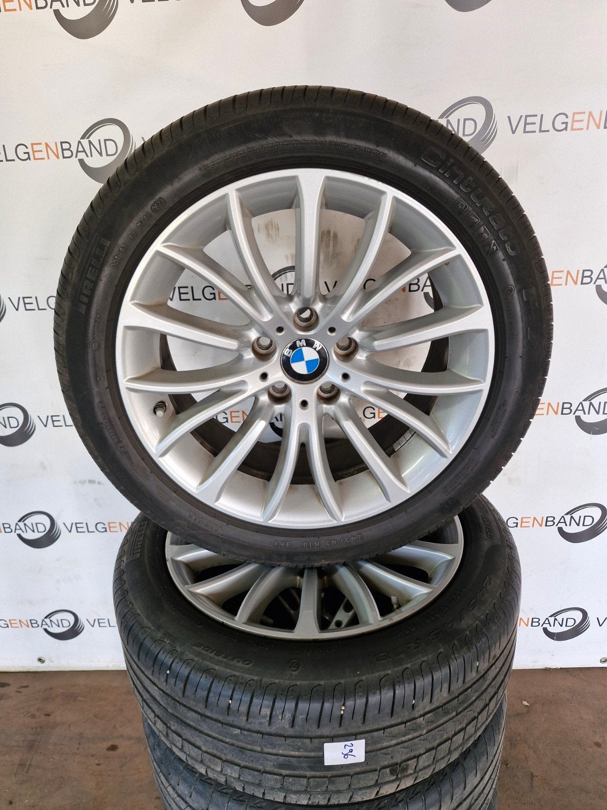 Zomerset BMW 5 serie F10 F11 245 45 18 5x120 72.5 zomerband, 18 inch, ., Ophalen of Verzenden, .