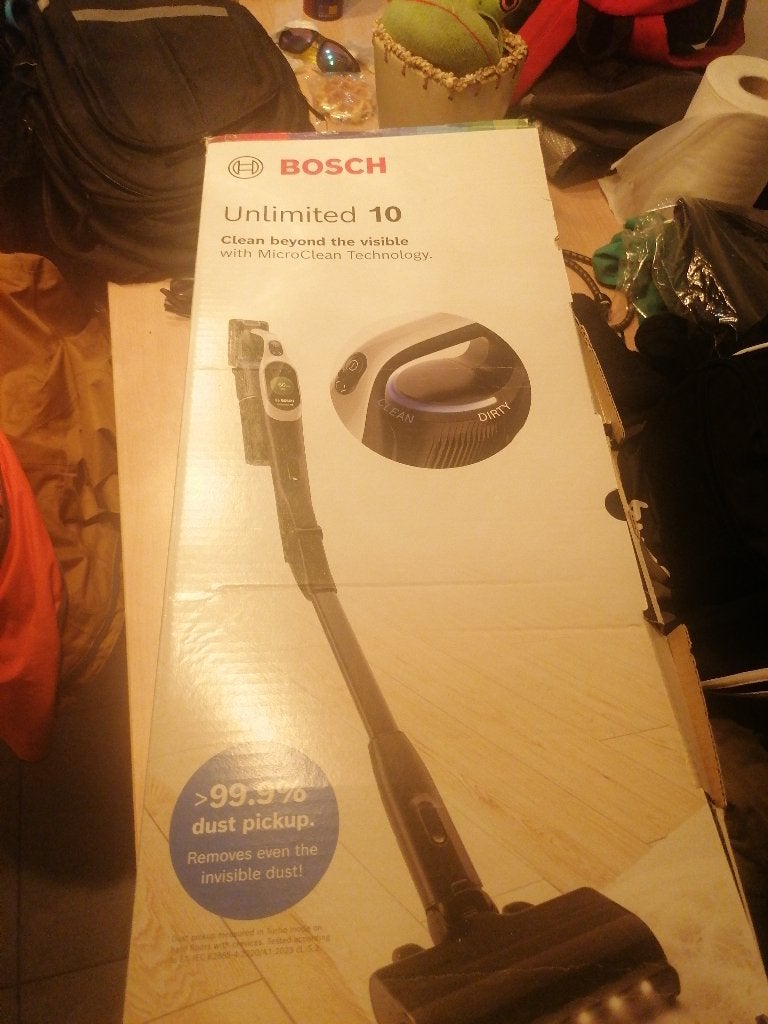 Bosh Steelstofzuiger unlimited 10