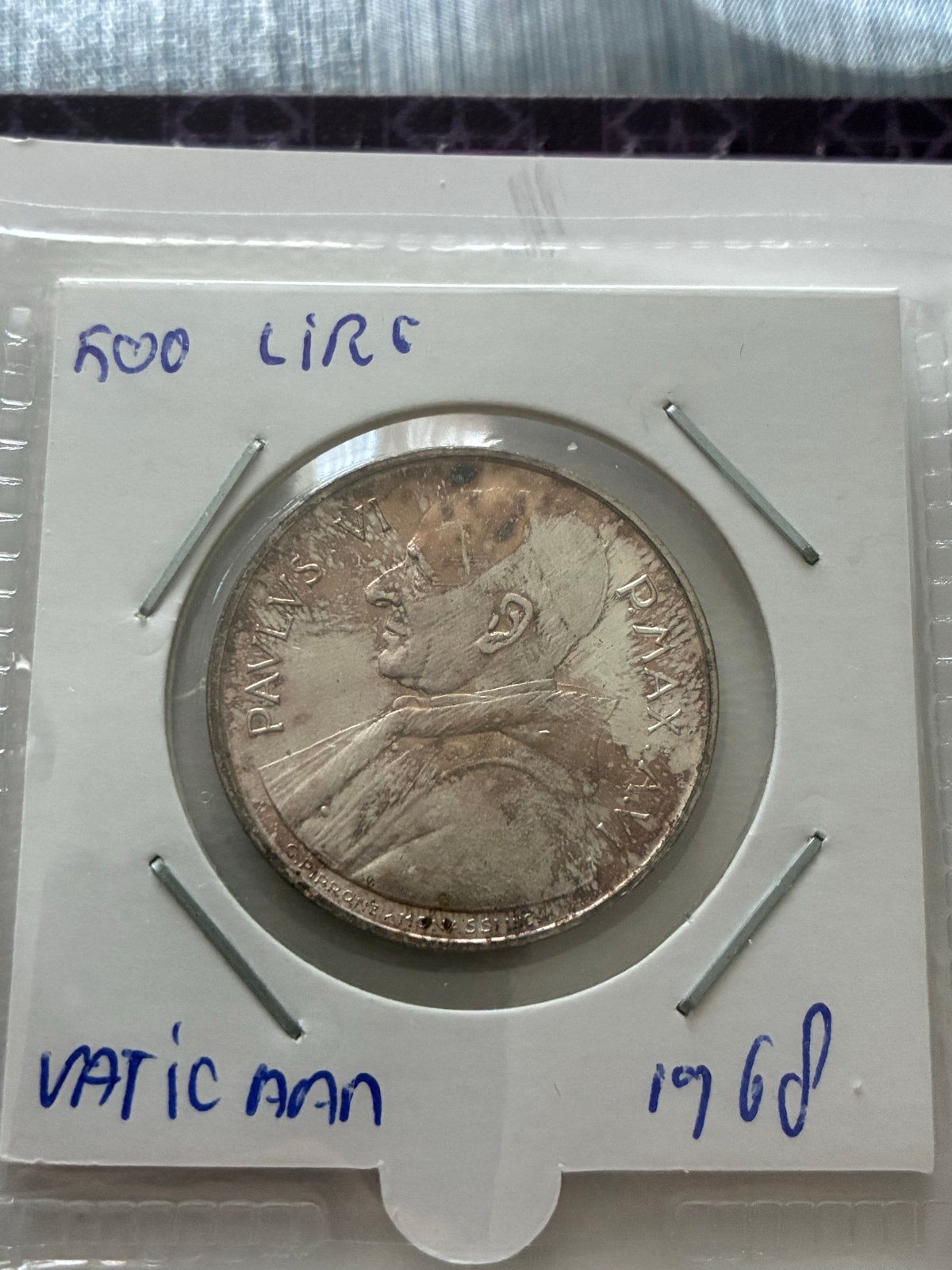 22x 500 Lire Vaticaan Zilveren Munten Collectie, Ophalen of Verzenden, Overige landen, Setje, Zilver