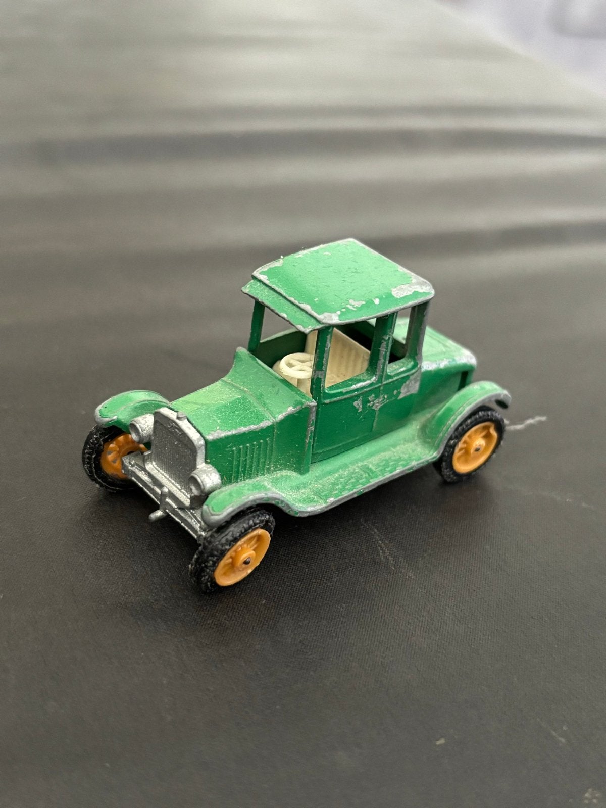 Vintage Efsi Holland T-Ford 1919 Speelgoedauto Groen, Ophalen of Verzenden, Gebruikt