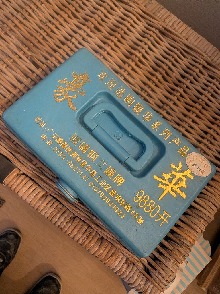 Mahjong spel, Drie of vier spelers, Ophalen of Verzenden, Gebruikt
