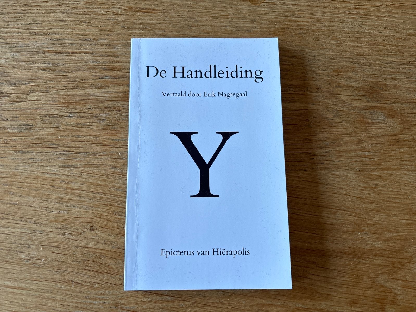 De Handleiding - Epictetus van Hiërapolis, Boeken, Ophalen of Verzenden, Zo goed als nieuw, Nederland