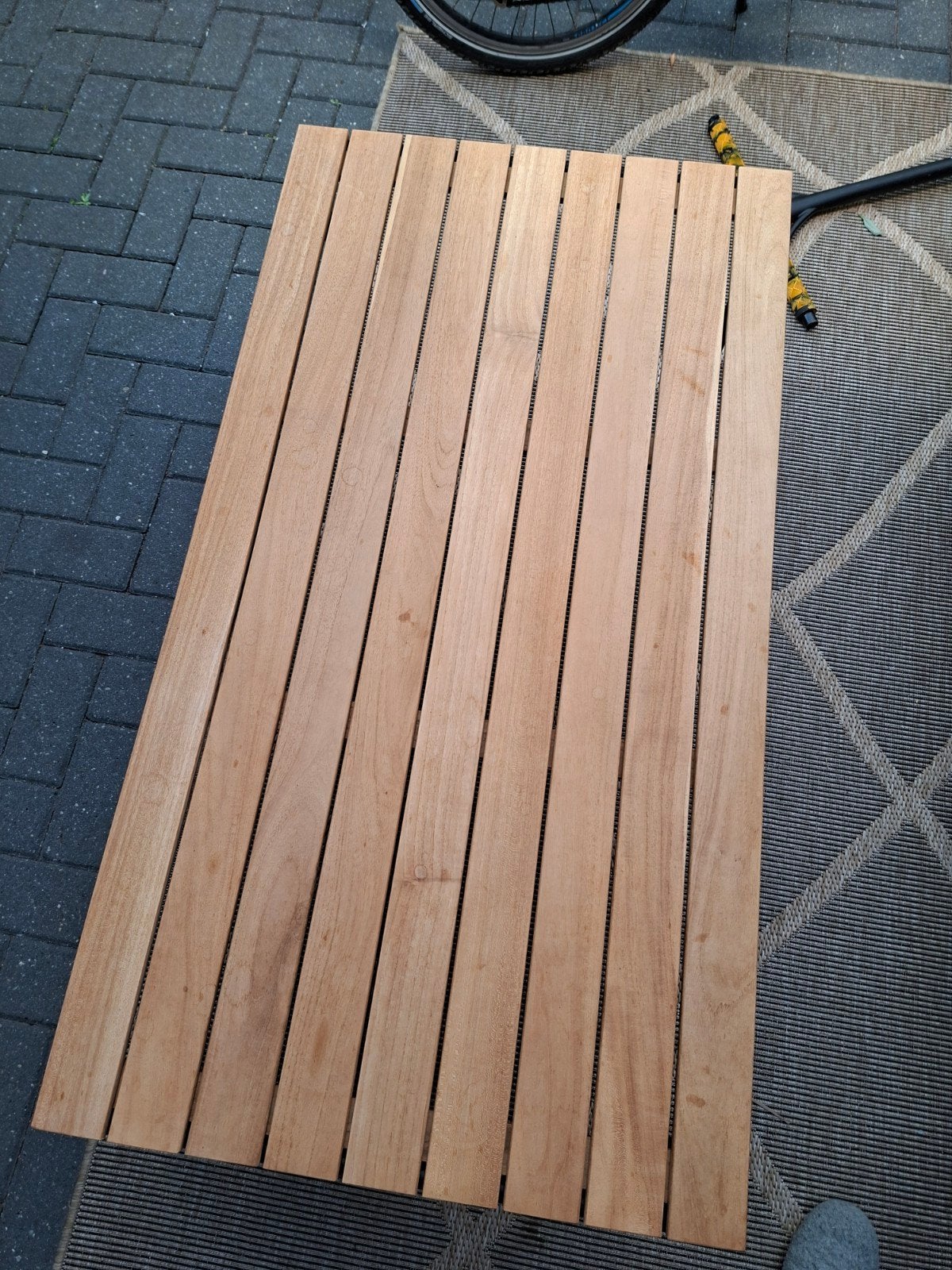 JYSK Damfenner salontafel - Zo goed als nieuw, Ophalen of Verzenden, Zo goed als nieuw, Rechthoekig