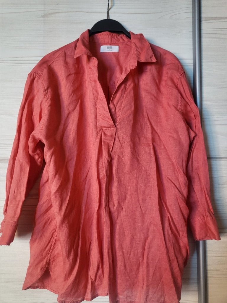UNIQLO tuniek maat L, Maat 42/44 (L), Oranje, Ophalen of Verzenden, Zo goed als nieuw