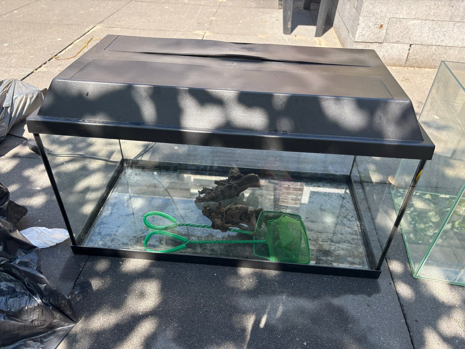 2 complete aquariumset te koop, Ophalen, Leeg aquarium