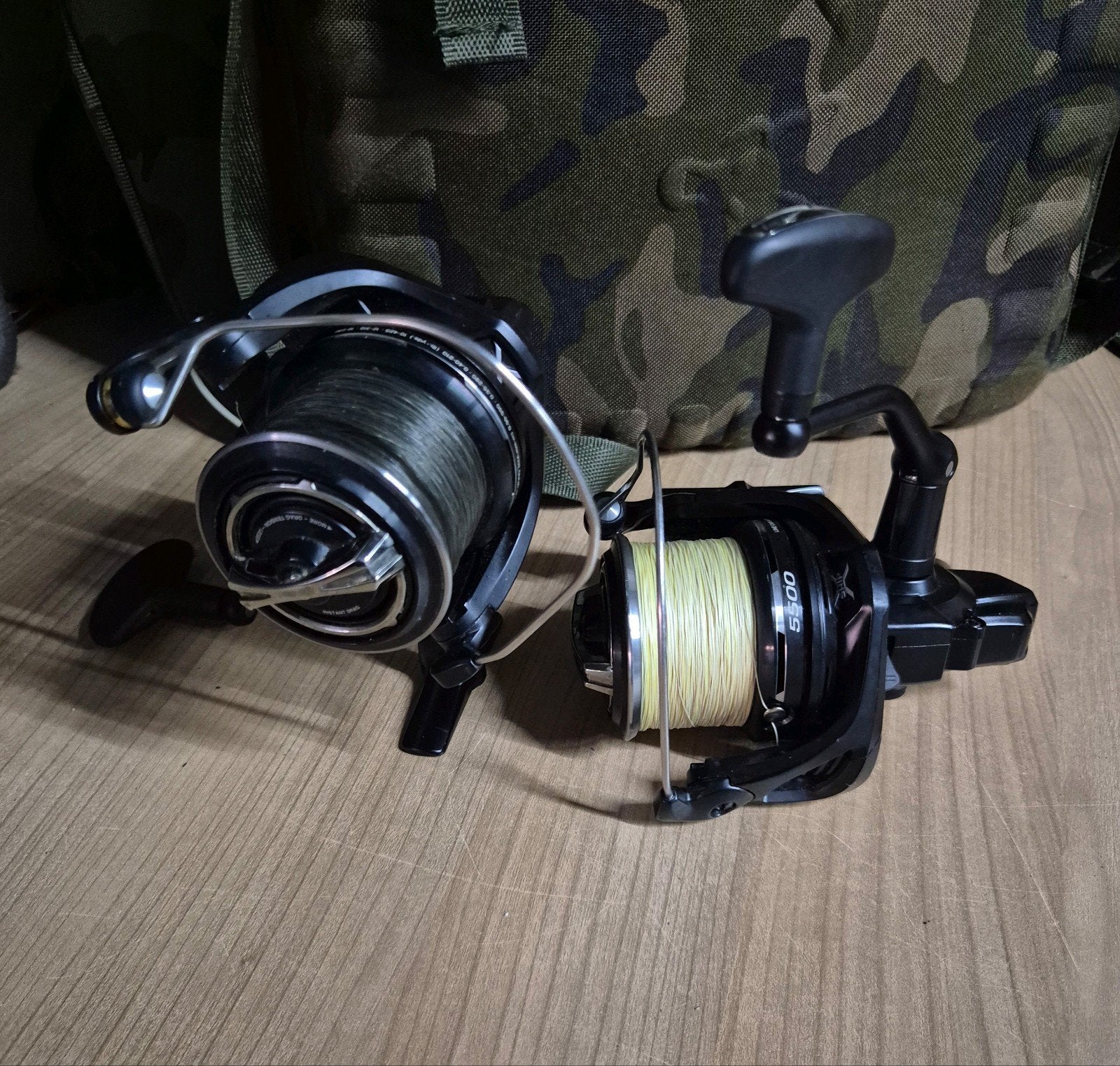 Shimano ultegra 5500XTD, Watersport en Boten, Hengelsport | Karpervissen, Zo goed als nieuw, Molen, Ophalen