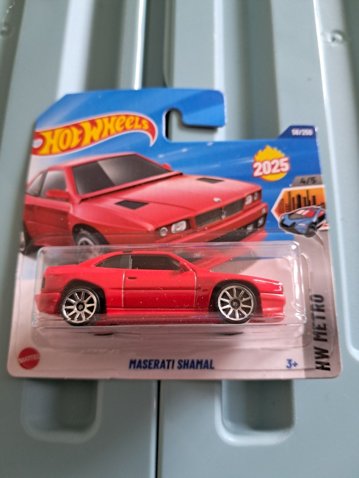 Hot Wheels Maserati Shamal rood nieuw in verpakking, Ophalen of Verzenden, Nieuw, Auto