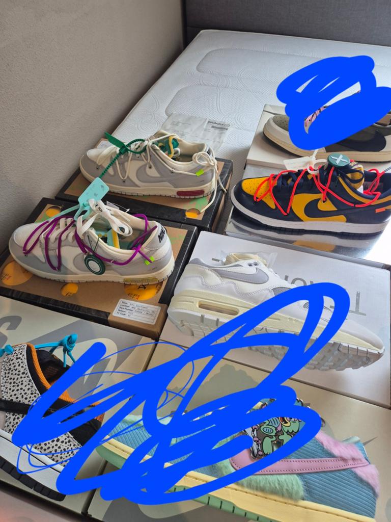 Nike Dunk Low Off-White Lot  - Maat 45 nieuw, Kleding | Heren, Schoenen, Ophalen of Verzenden, Nieuw