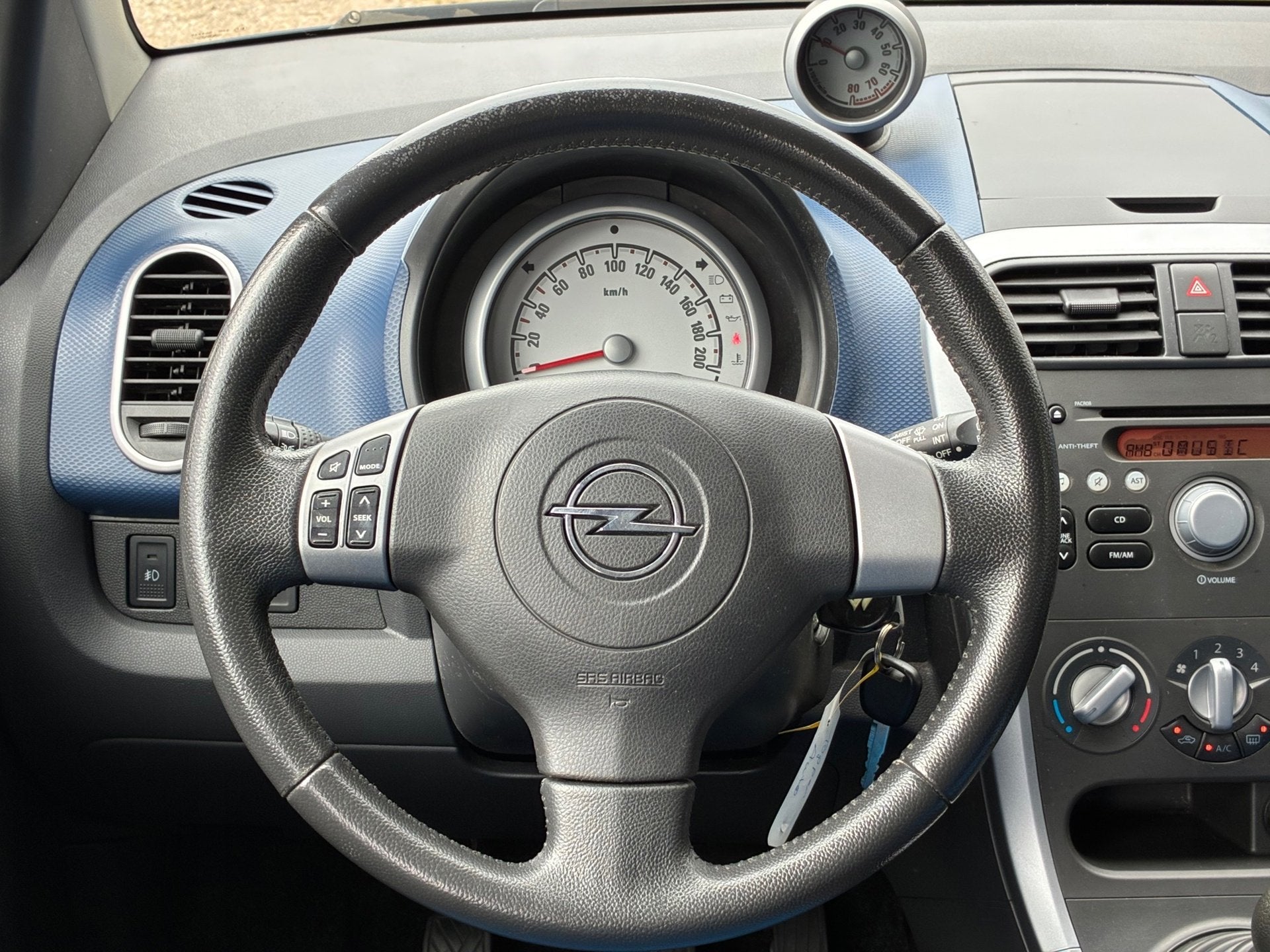 Opel Agila 1.2 Enjoy|Airco|Elektr.ramen|Nieuwe APK|NAP|, Voorwielaandrijving, 86 pk, 4 cilinders, 965 kg
