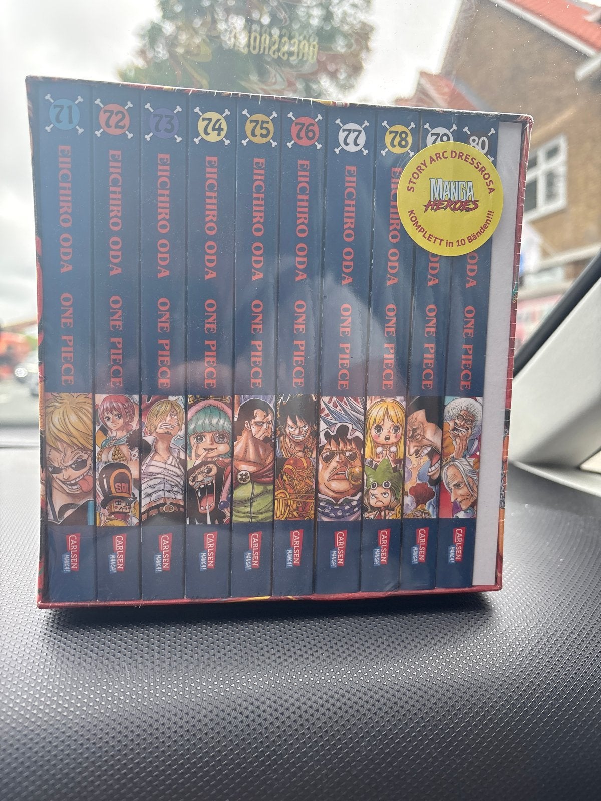 One Piece Manga Box Set 4: Dressrosa Saga (71-80), Complete serie of reeks, Ophalen of Verzenden, Nieuw