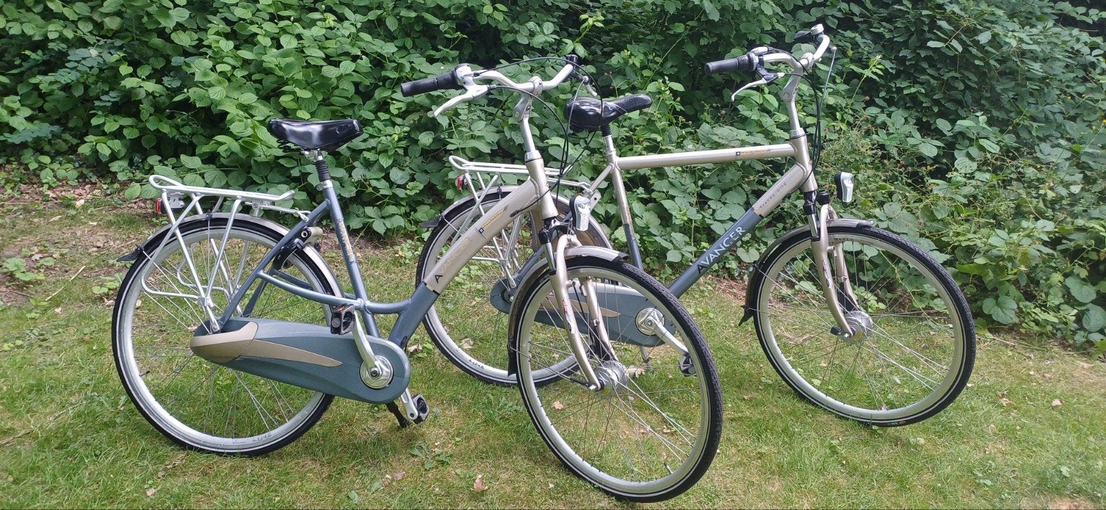 Set AVANCER N7 MANHATTAN 28" Dames D58  fiets&Heren D55, Fietsen en Brommers, Fietsen | Dames | Sportfietsen en Toerfietsen, 53 tot 56 cm