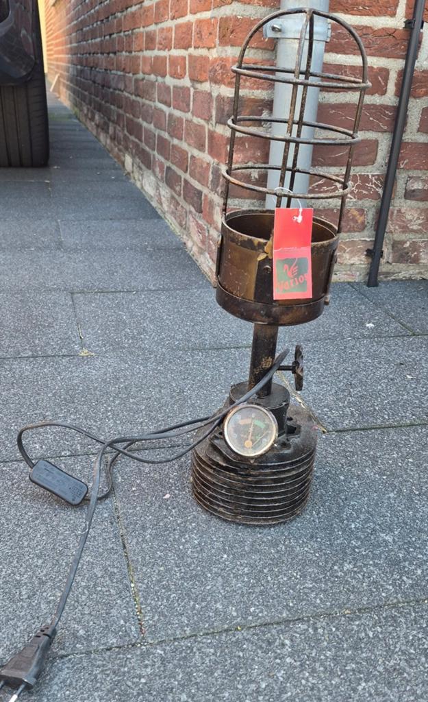 2x Stoere motorlamp, Antiek en Kunst, Ophalen