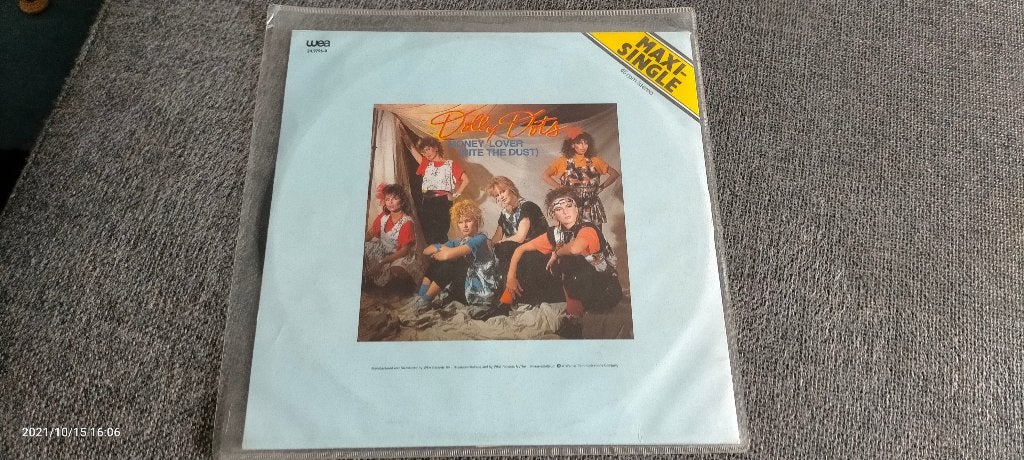 maxi single dolly dots - money lover, Ophalen of Verzenden, Gebruikt, 12 inch