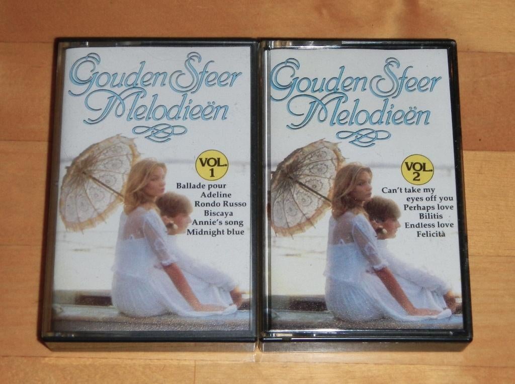 Cassette - Gouden Sfeer Melodieen Vol.1 + vol. 2, Ophalen, Gebruikt, Pop, 1 bandje