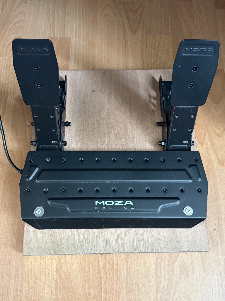Moza SR-P Lite Pedals met brake perfomance kit., Computers en Software, Joysticks, Ophalen of Verzenden, Zo goed als nieuw, Moza en Fanatec
