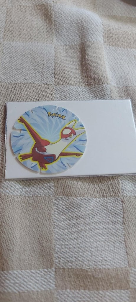 flippo pokemon chiki balls zeldzaam Latias legendary, Verzamelen, Ophalen of Verzenden, Losse flippo's