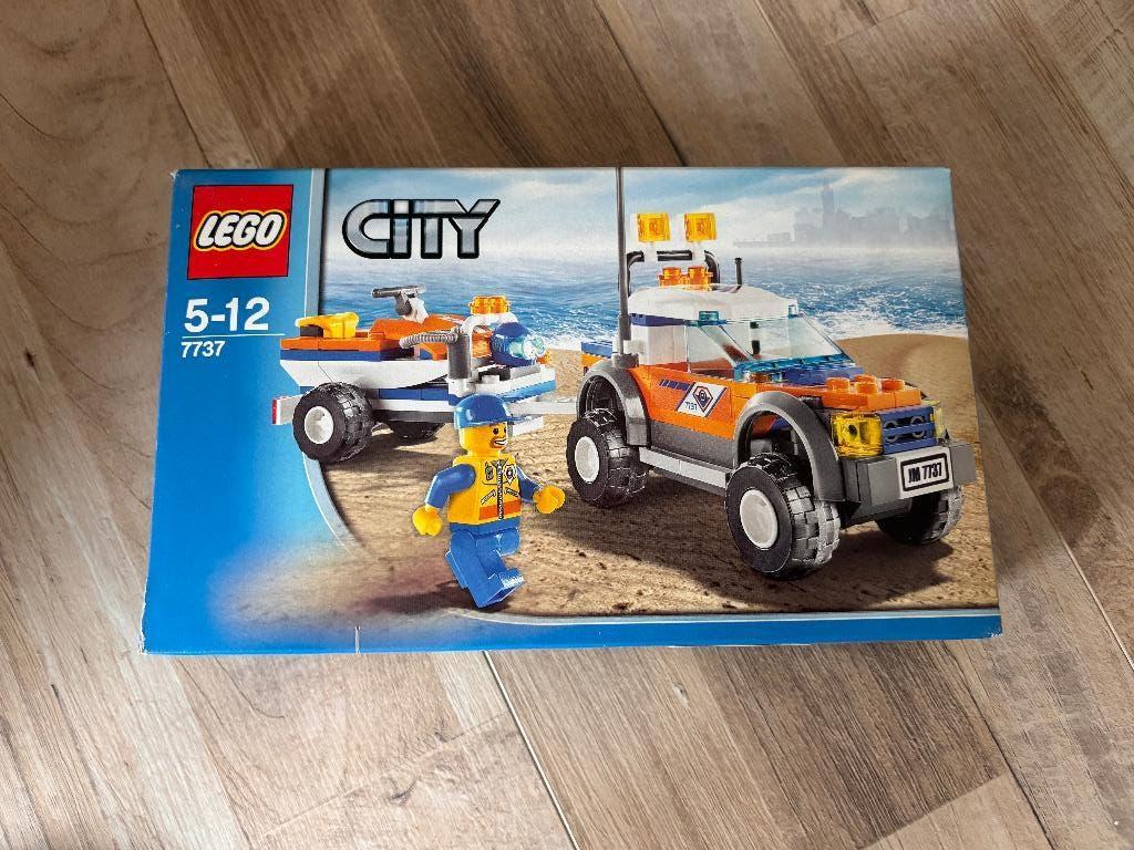 LEGO City 7737 Kustwacht / terreinwagen, Compleet, City, Lego, Ophalen of Verzenden