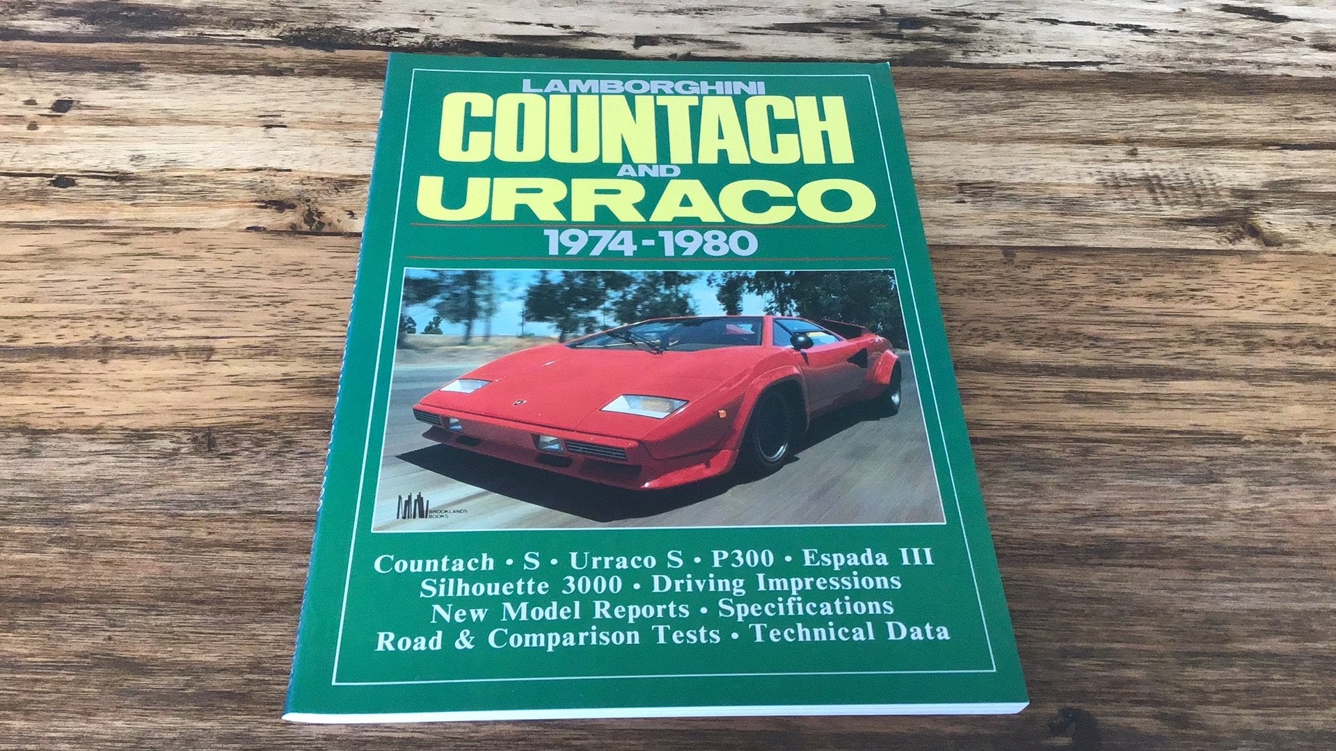 Lamborghini Countach and Urraco, Ophalen of Verzenden, Zo goed als nieuw, Overige merken