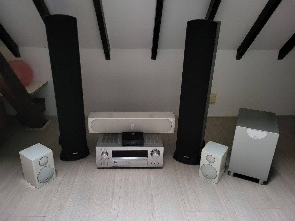 Hoge kwaliteit surround systeem en versterker denon avr 3808, Gebruikt, Complete surroundset, 120 watt of meer, Ophalen